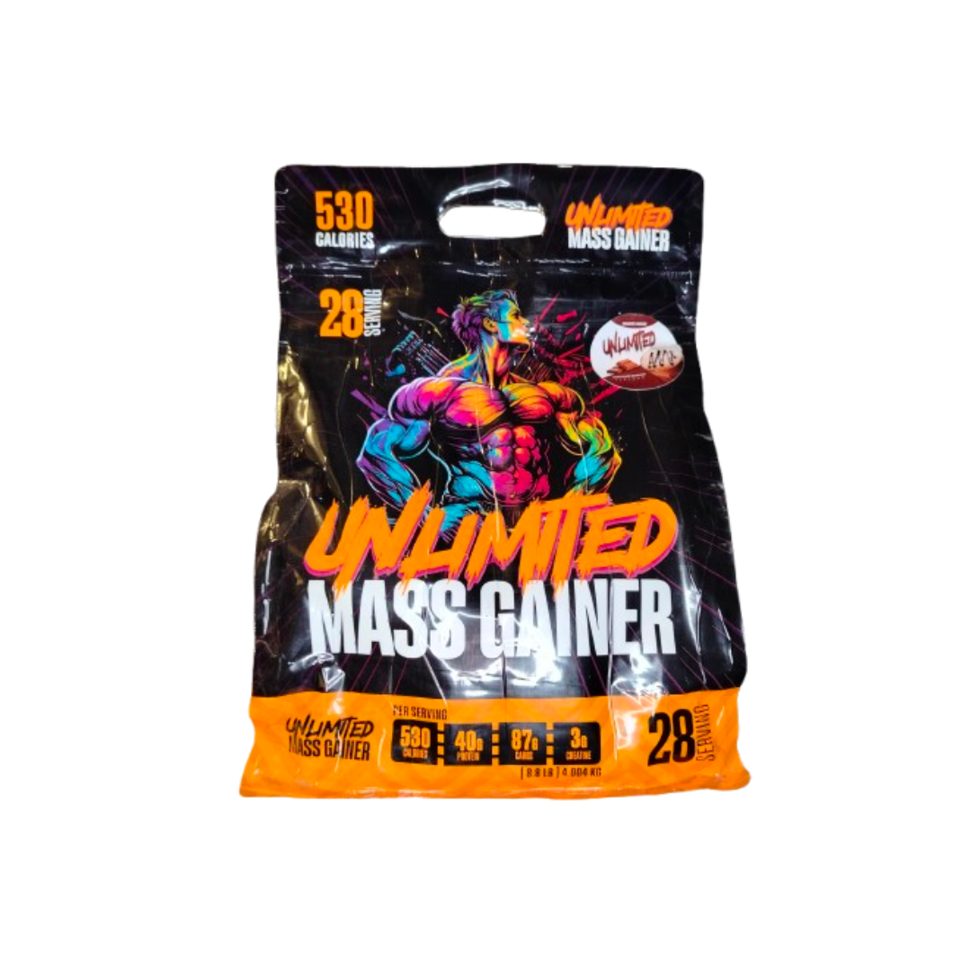 Unlimited Mass Gainer 4 KG - 28 Servings