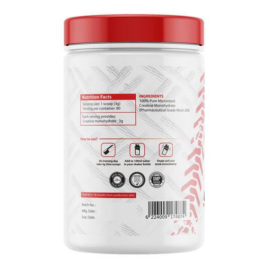 Tractor Creatine Monohydrate - 160 Servings