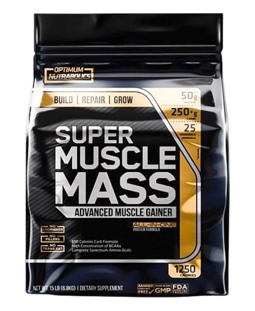 Nutrabolics Super Muscle Mass – High-Calorie Mass Gainer- 7 KG - 30 Servings