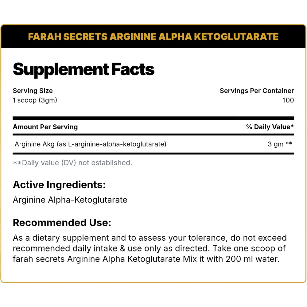 Farah Secrets Arginine 300g