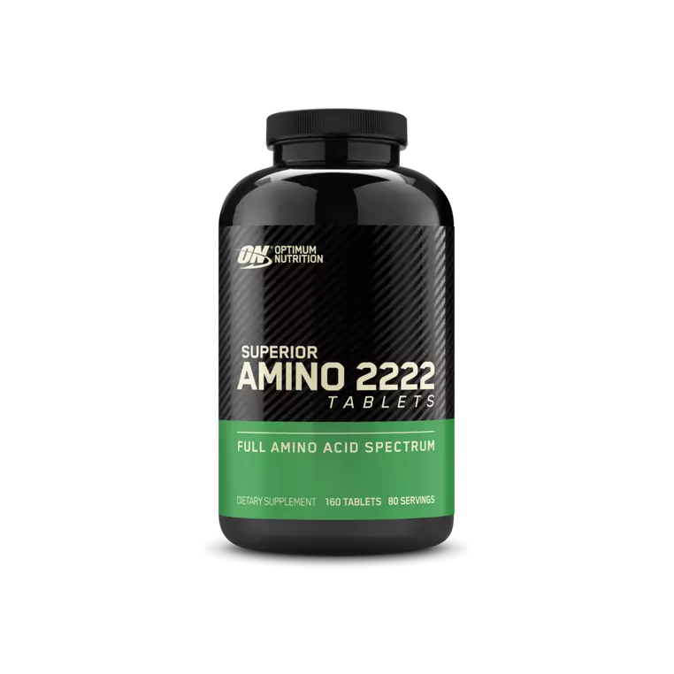 OPTIMUM NUTRITION SUPERIOR AMINO 2222 - 160 TABLETS - 80 SERV