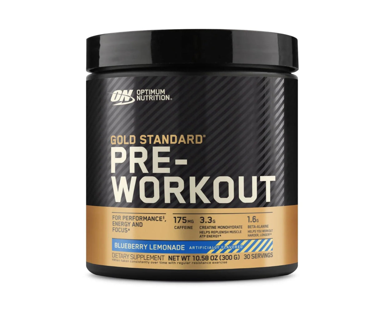 OPTIMUM NUTRITION PRE-WORKOUT - 30 SERV - Blueberry Lemonade