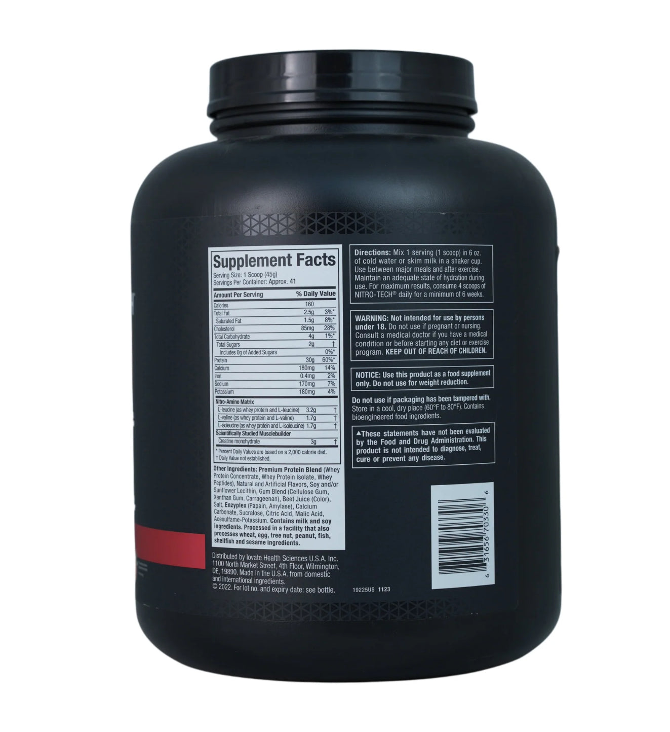 MUSCLETECH ISOWHEY 100% WHEY PROTEIN ISOLATE.-72SERV.-2.27 KG.-CHOCOLATE
