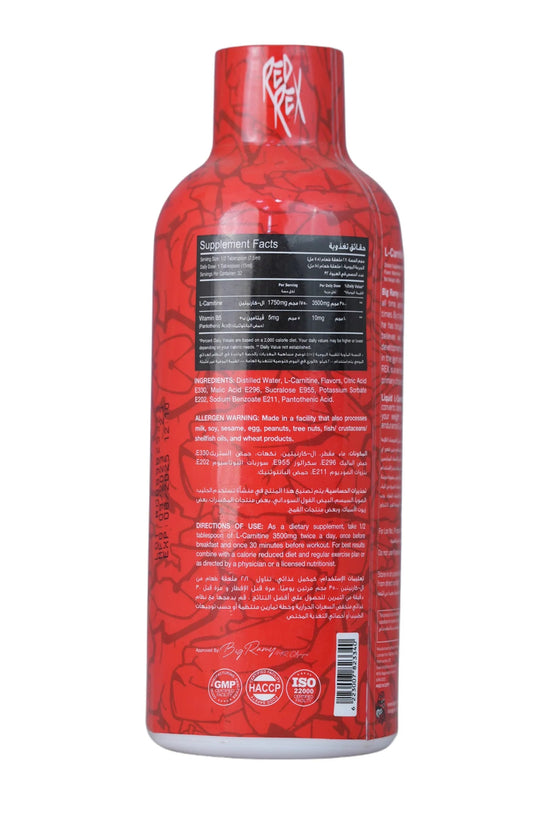 BIG RAMY LABS L-CARNITINE 3500.-32SERV.-500ML