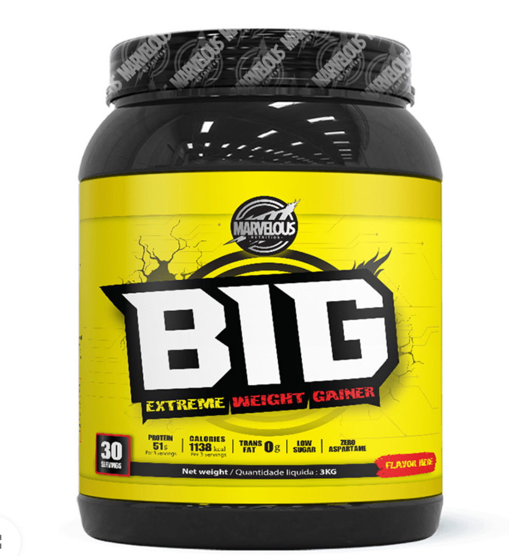 Marvelous Big extreme weight Gainer 3 Kg - 30 servings