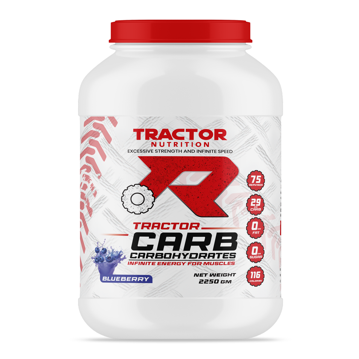 TRACTOR CARBOHYDRATE 2.25 KG - 75 Servings
