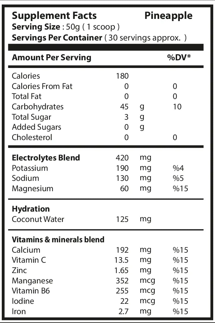 Pureganic Carb 1.5kg - 30 Servings