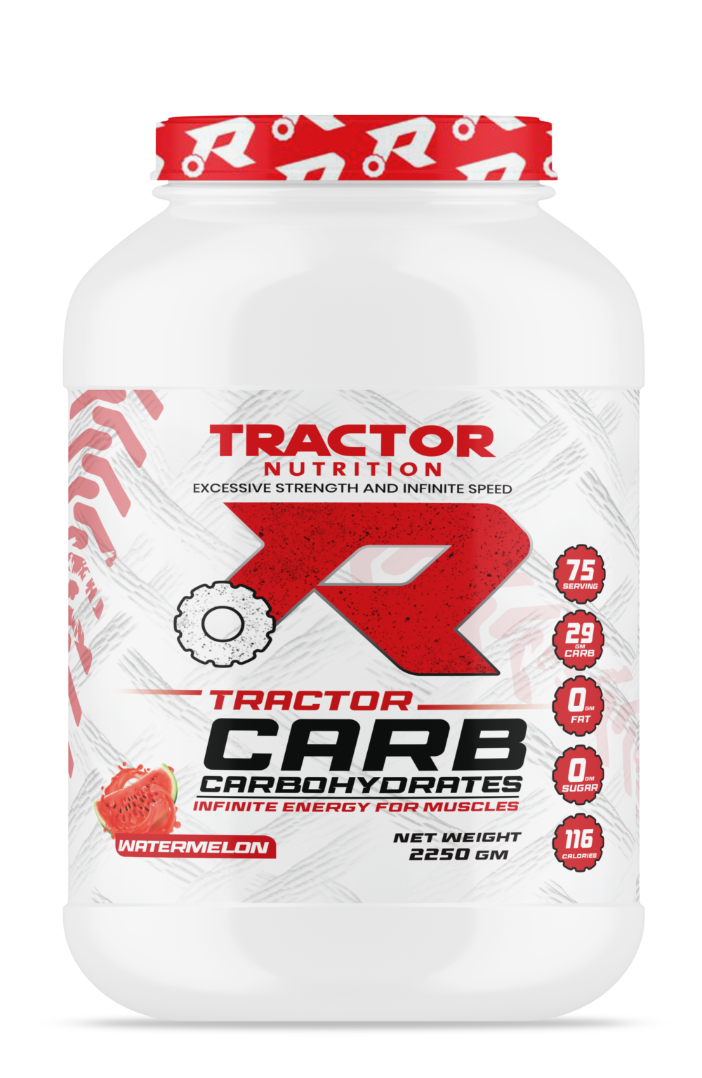 TRACTOR CARBOHYDRATE 2.25 KG - 75 Servings