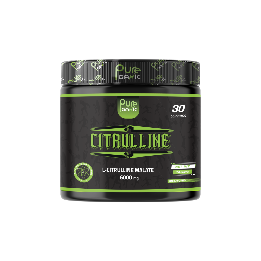 PureGanic Citrulline Malate 6000 MG - 30 Servings