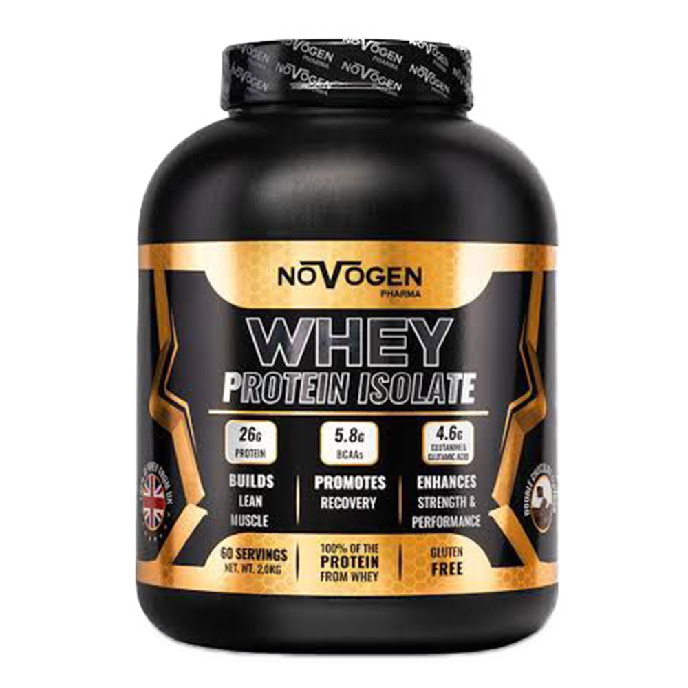 Novogen Whey Protein Isolate 2KG - 60 Servings