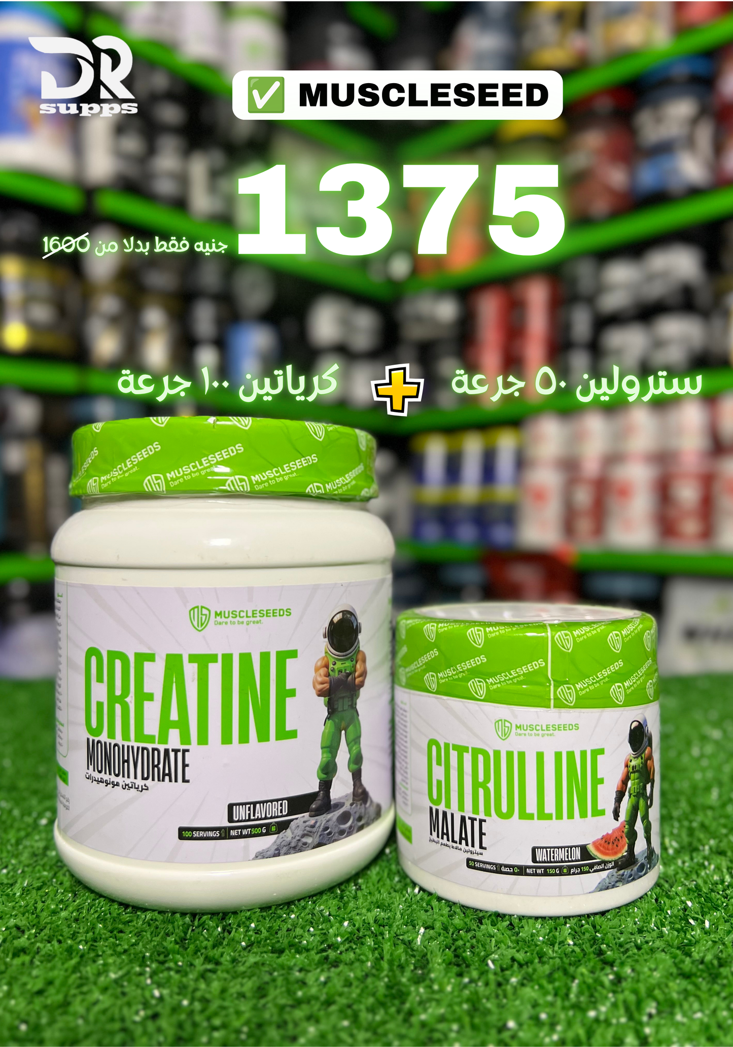 Muscleseed Creatine 100 Serv + Citrulline 50 Serv