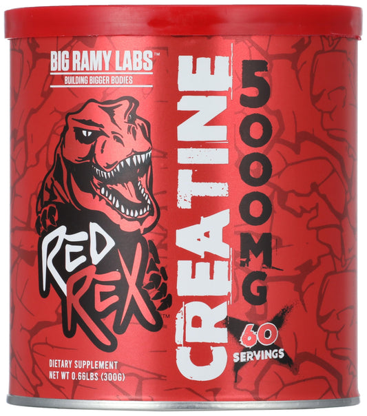 Redrex Big Ramy Labs Creatine Monohydrate - 60 Servings