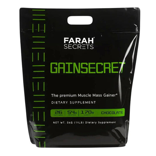 Farah Secrets Mass Gainer-5KG-26Serv - Chocolate