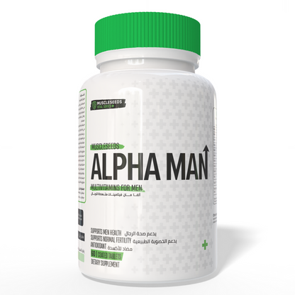ALPHA MAN MULTI-VITAMIN + TESTOSTERONE SUPPORT 60 TABLET