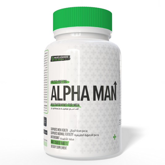 ALPHA MAN MULTI-VITAMIN + TESTOSTERONE SUPPORT 60 TABLET