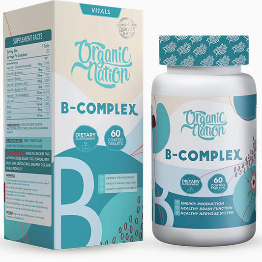 Organic Nation B-Complex Advanced Formula-60Serv