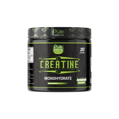 PureGanic Creatine Monohydrate - 30 Servings
