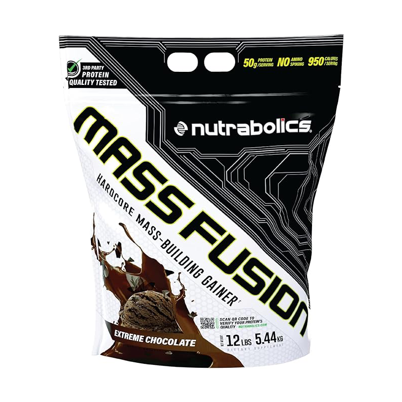 Nutrabolics, Mass Fusion, 5.4KG, 22 Servings