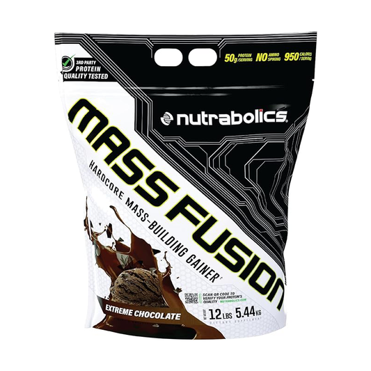 Nutrabolics, Mass Fusion, 5.4KG, 22 Servings