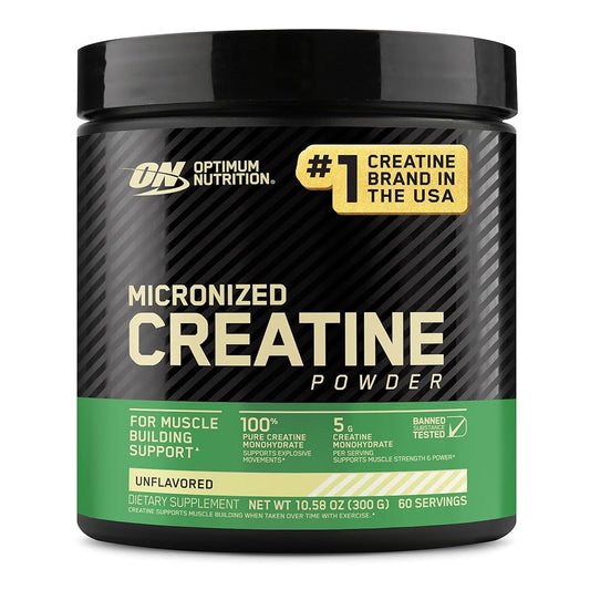 Optimum Nutrition Micronized Creatine - 300 Grams - 60 Serve