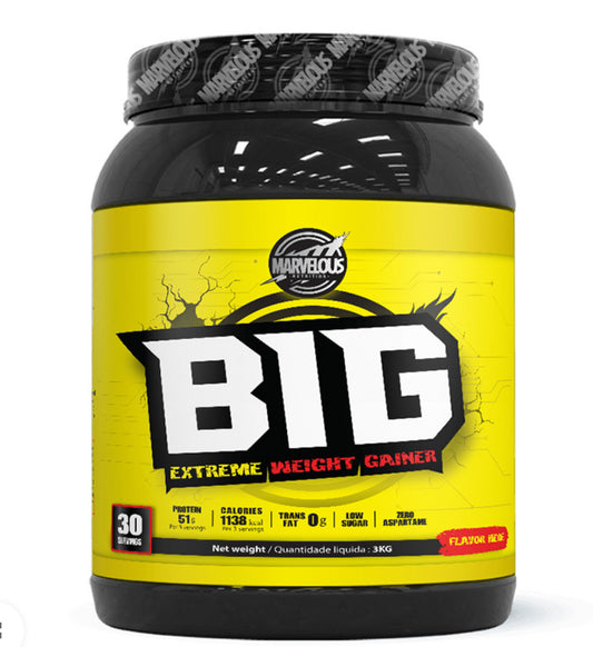 Marvelous Big extreme weight Gainer 3 Kg -  30 servings