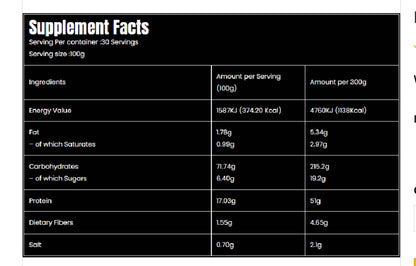 Marvelous Big extreme weight Gainer 3 Kg -  30 servings