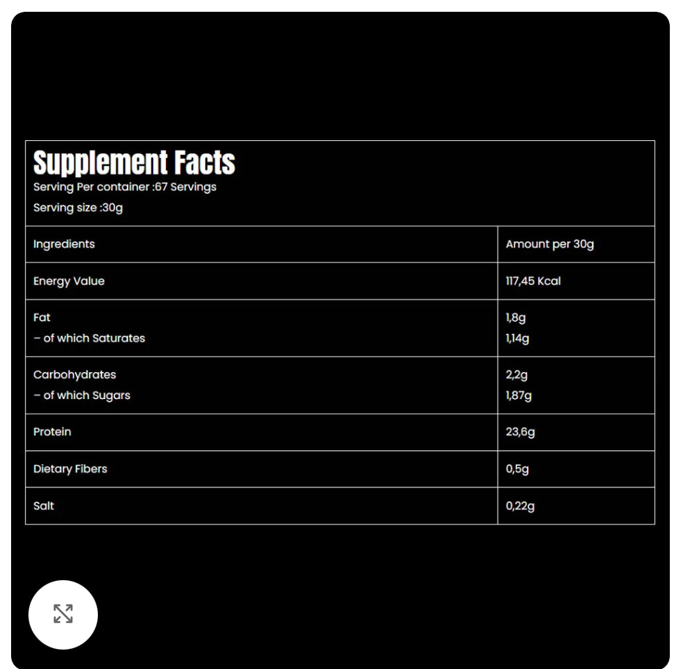 Marvelous Muscles 100% Whey Potein Concentrate 2Kg - 67 Serve