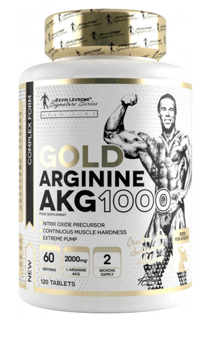 Kevin Levrone Gold Arginine AKG 1000 - 60 Serve - 120 Tablets