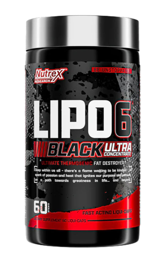 Nutrex Research Lipo-6 Black Ultra Concentrate - 60 Capsules