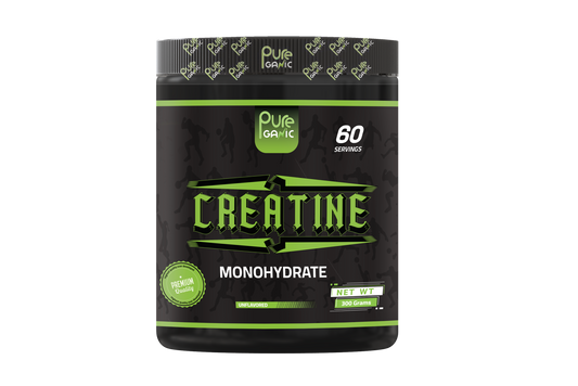 PureGanic Creatine Monohydrate - 60 Servings