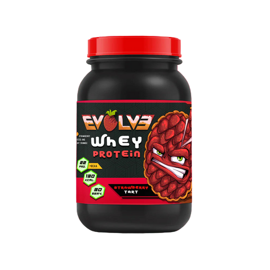 EVOLVE® WHEY STRAWBERRY TART - 1kg - 30 Serv