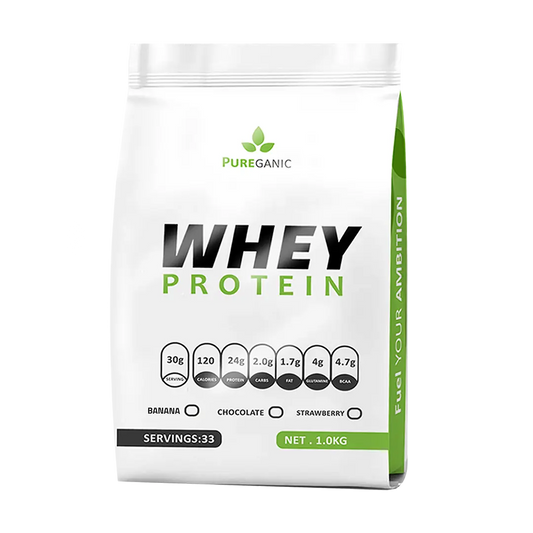 PureGanic Whey Protein 1 KG - 33 Servings